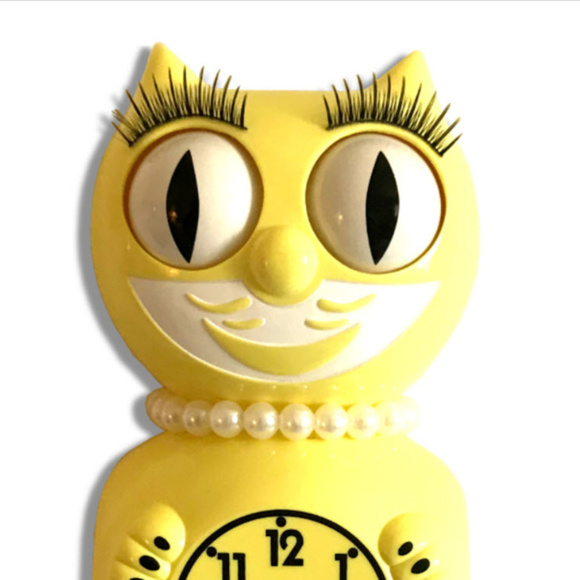 RETIRED Urban Outfitters Majestic Yellow Lady Kit Cat - Picture 2 of 4